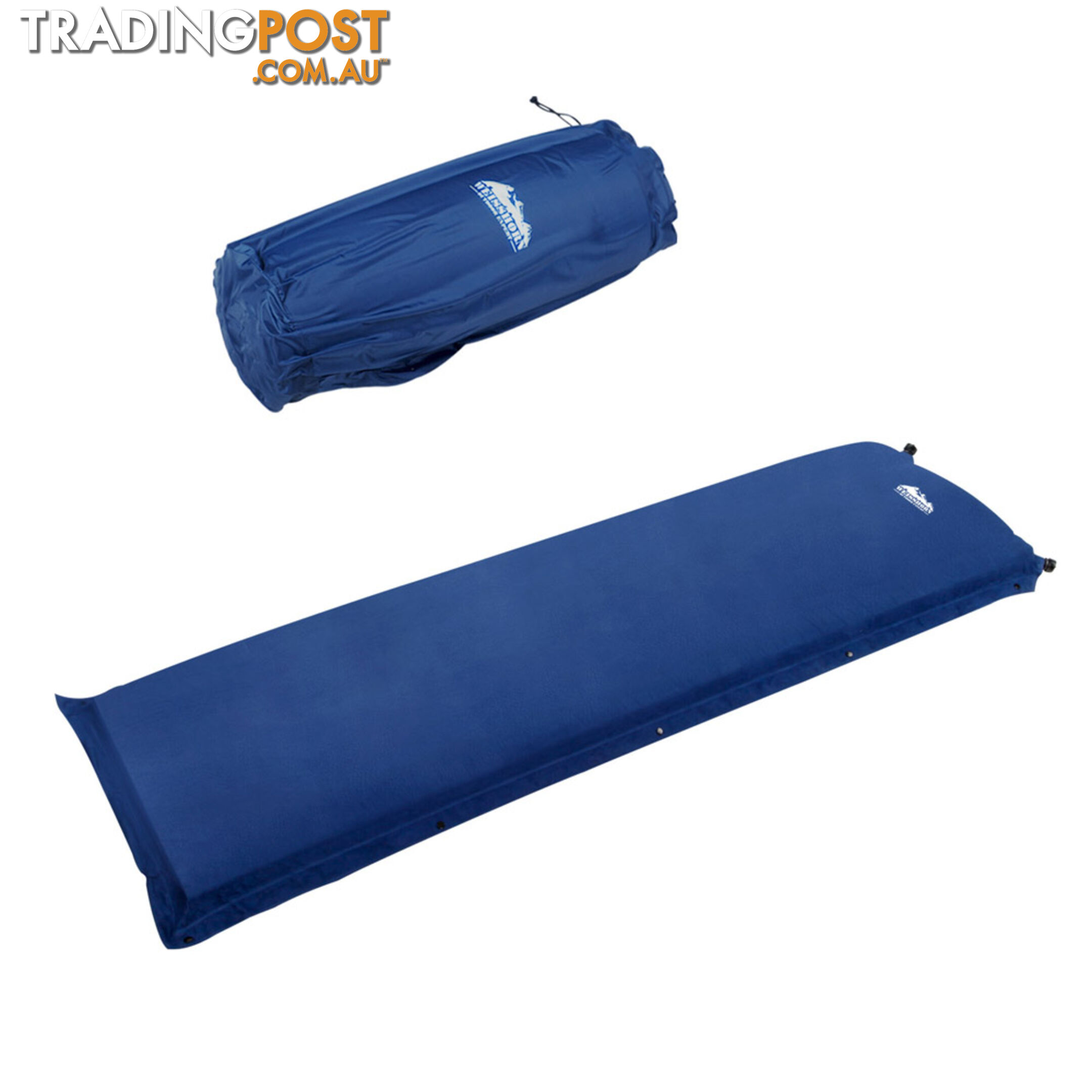 Self inflating Mattress Single 8cm Blue