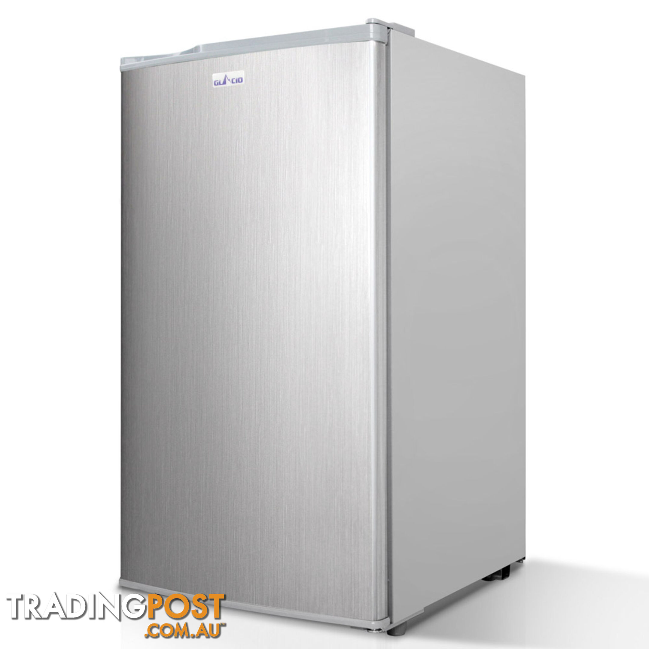 Upright 2-in-1 95L Caravan Bar Fridge Freezer Stainless Steel