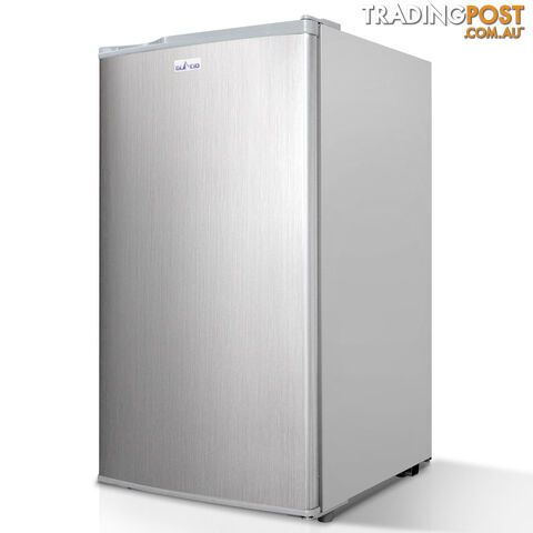 Upright 2-in-1 95L Caravan Bar Fridge Freezer Stainless Steel