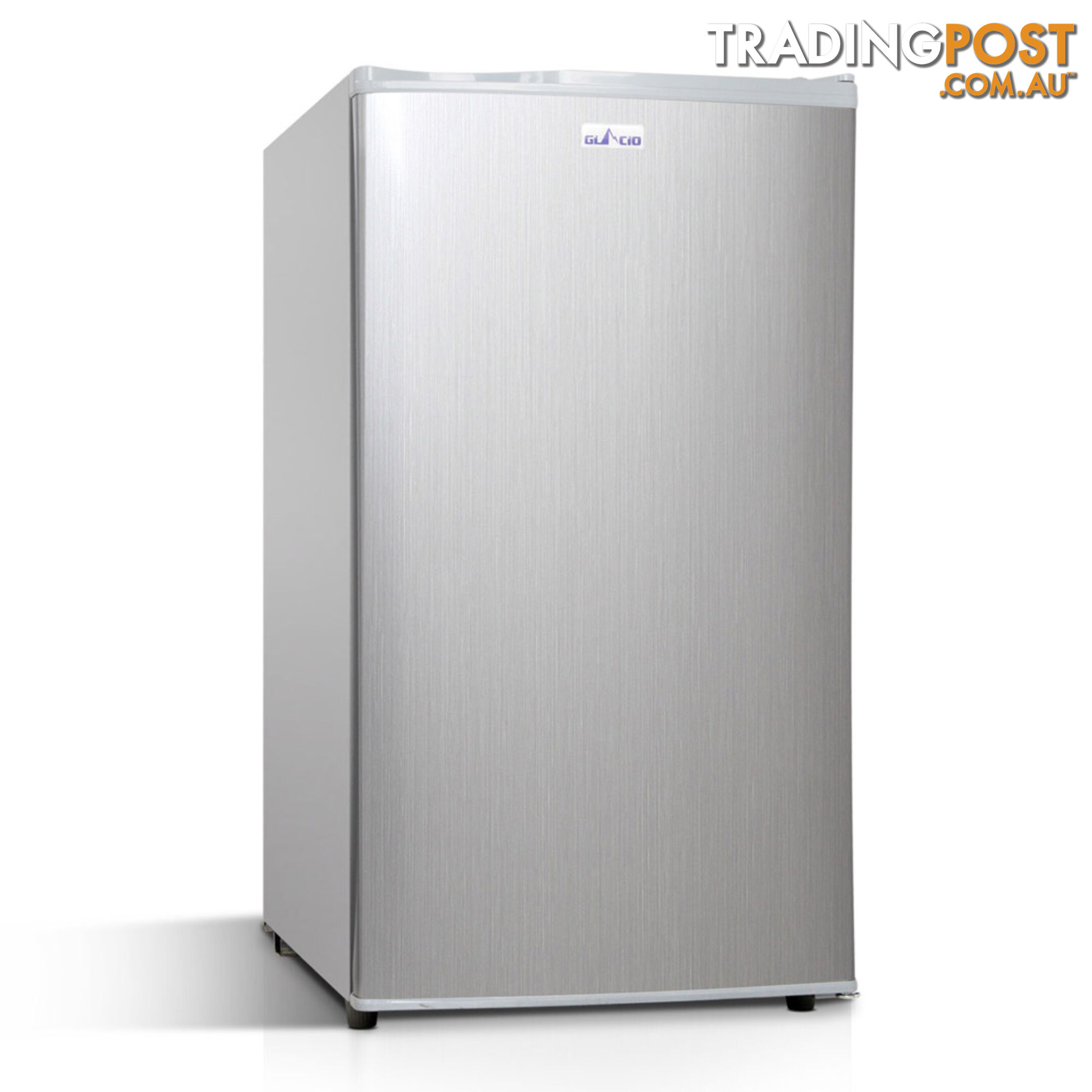 Upright 2-in-1 95L Caravan Bar Fridge Freezer Stainless Steel