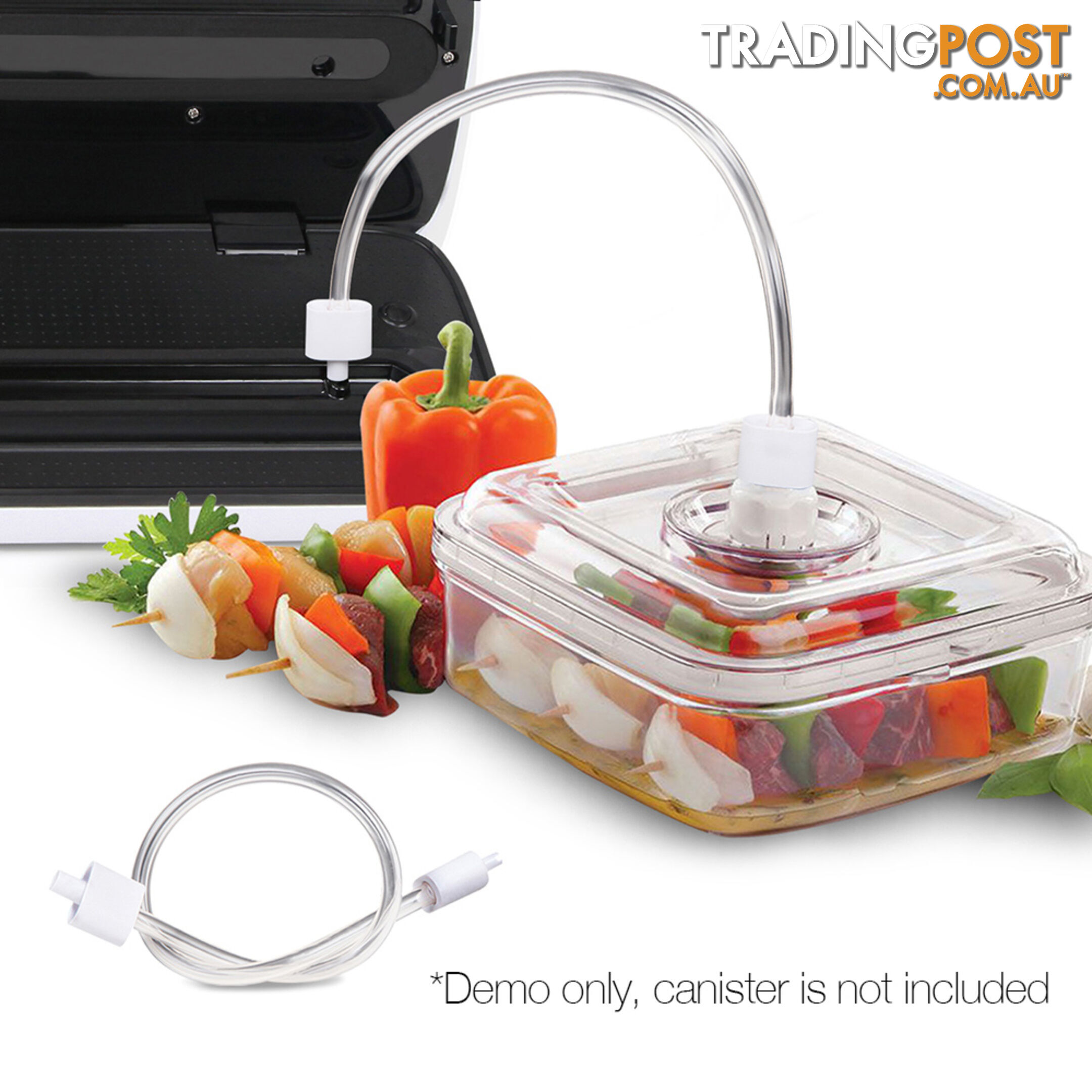 Vacuum Food Sealer Machine - White