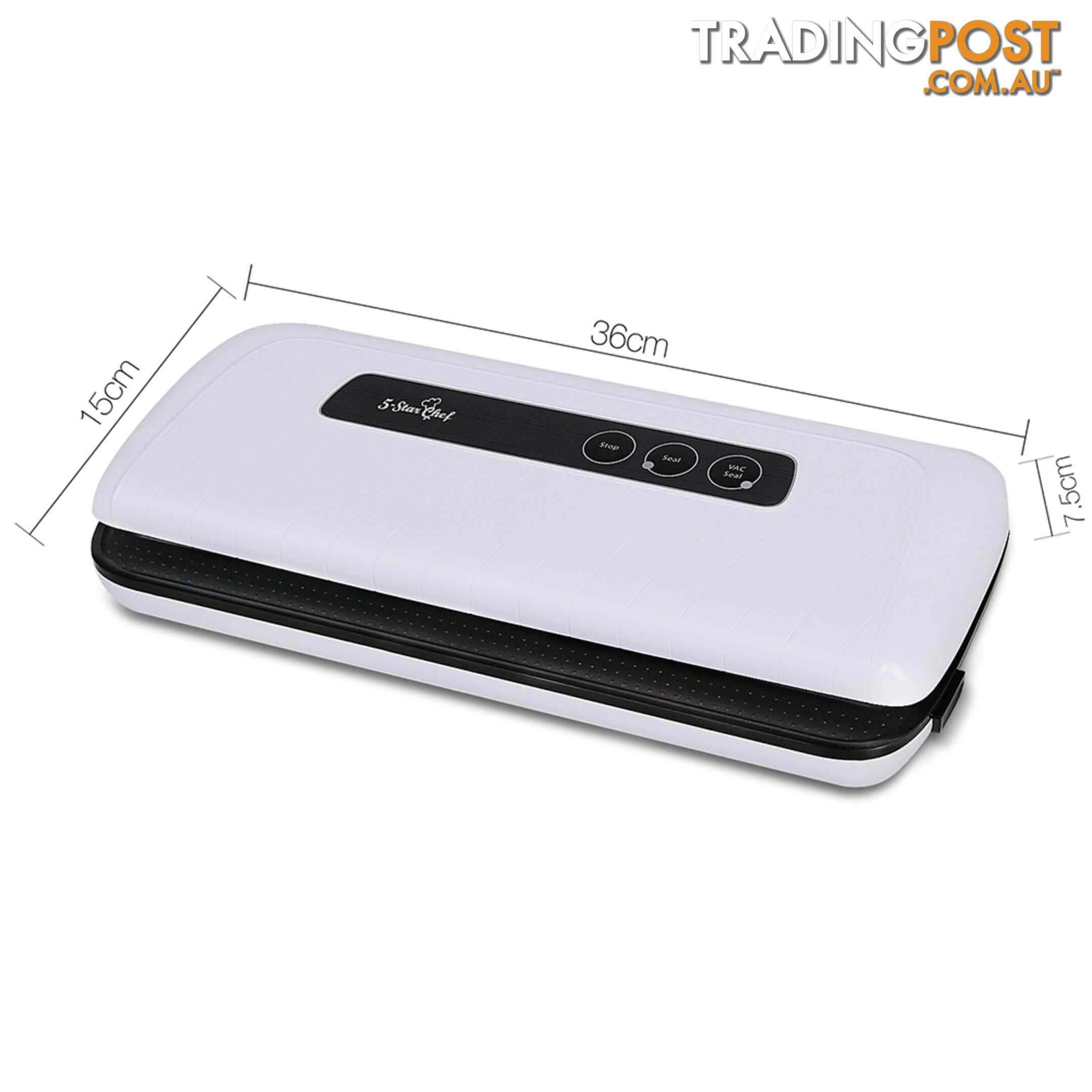 Vacuum Food Sealer Machine - White