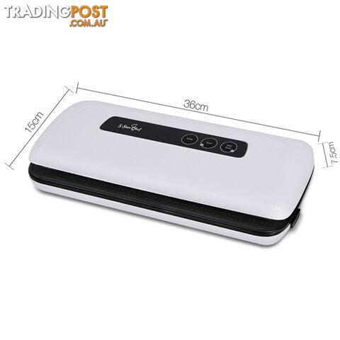 Vacuum Food Sealer Machine - White