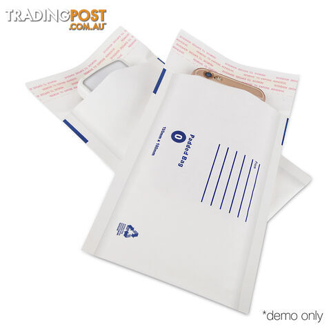 Set of 200 Bubble Padded Mailer Bag - 120mm x 180mm