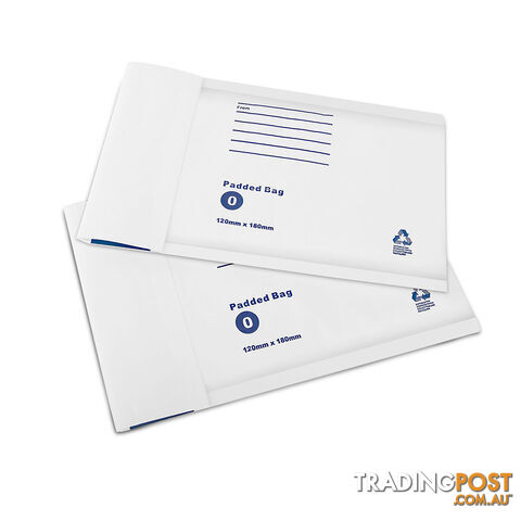 Set of 200 Bubble Padded Mailer Bag - 120mm x 180mm