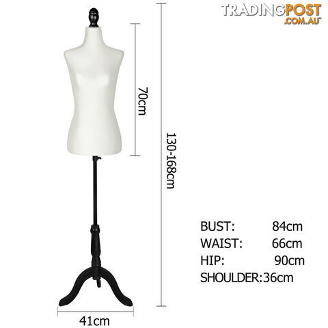 Female Mannequin Cloth Display Tailor Dressmaker Black - photo 2 of 7