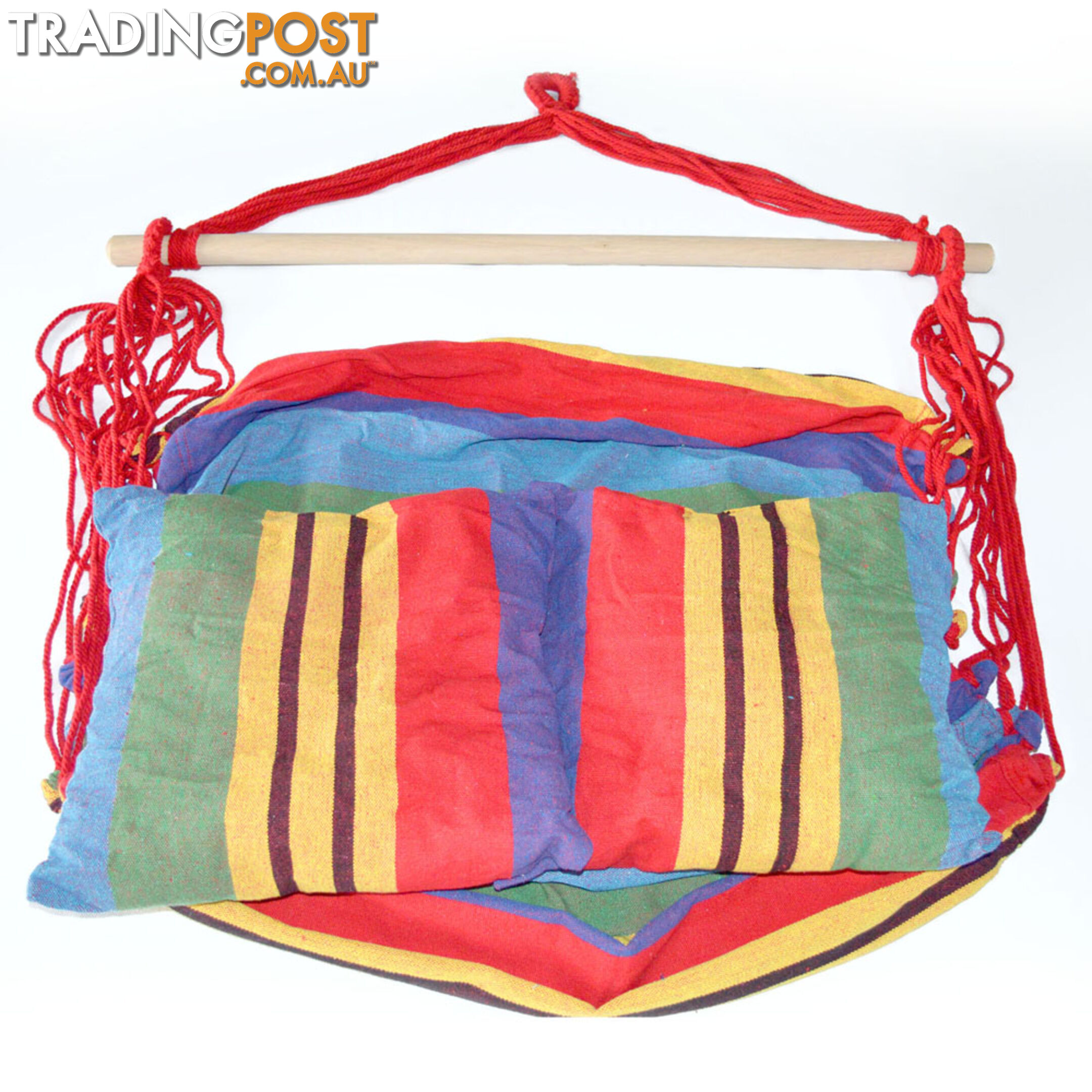 Hammock Swing Chair w/ Cushion Multi-colour