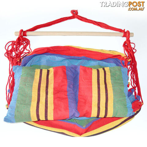 Hammock Swing Chair w/ Cushion Multi-colour