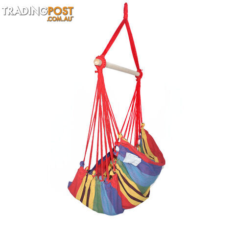 Hammock Swing Chair w/ Cushion Multi-colour