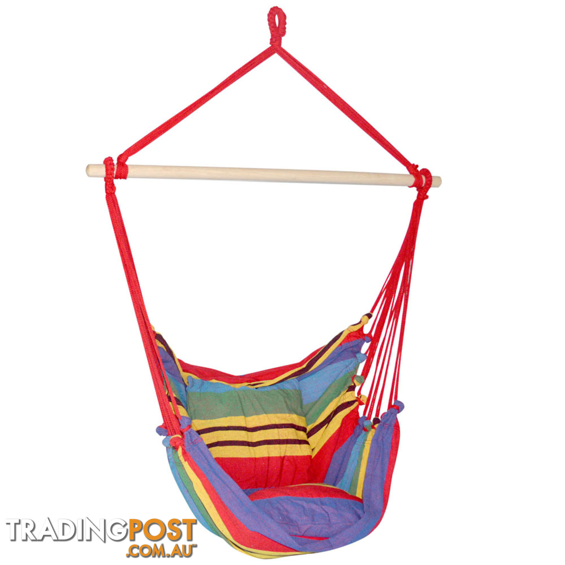 Hammock Swing Chair w/ Cushion Multi-colour