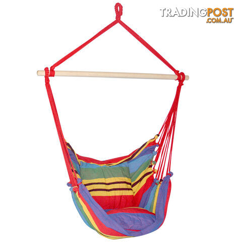 Hammock Swing Chair w/ Cushion Multi-colour