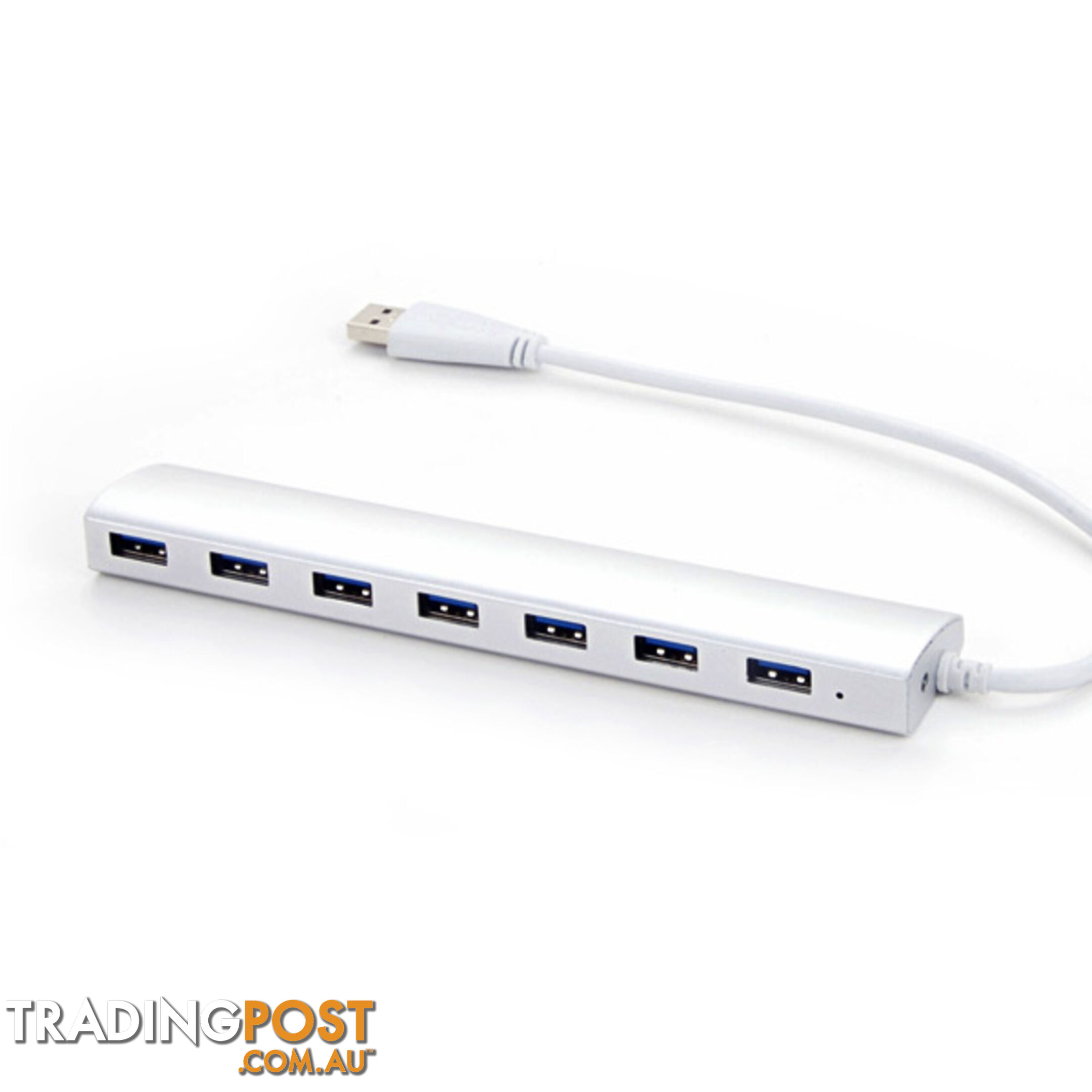 Portable slim 7-Port USB3.0 Hub (No Power)