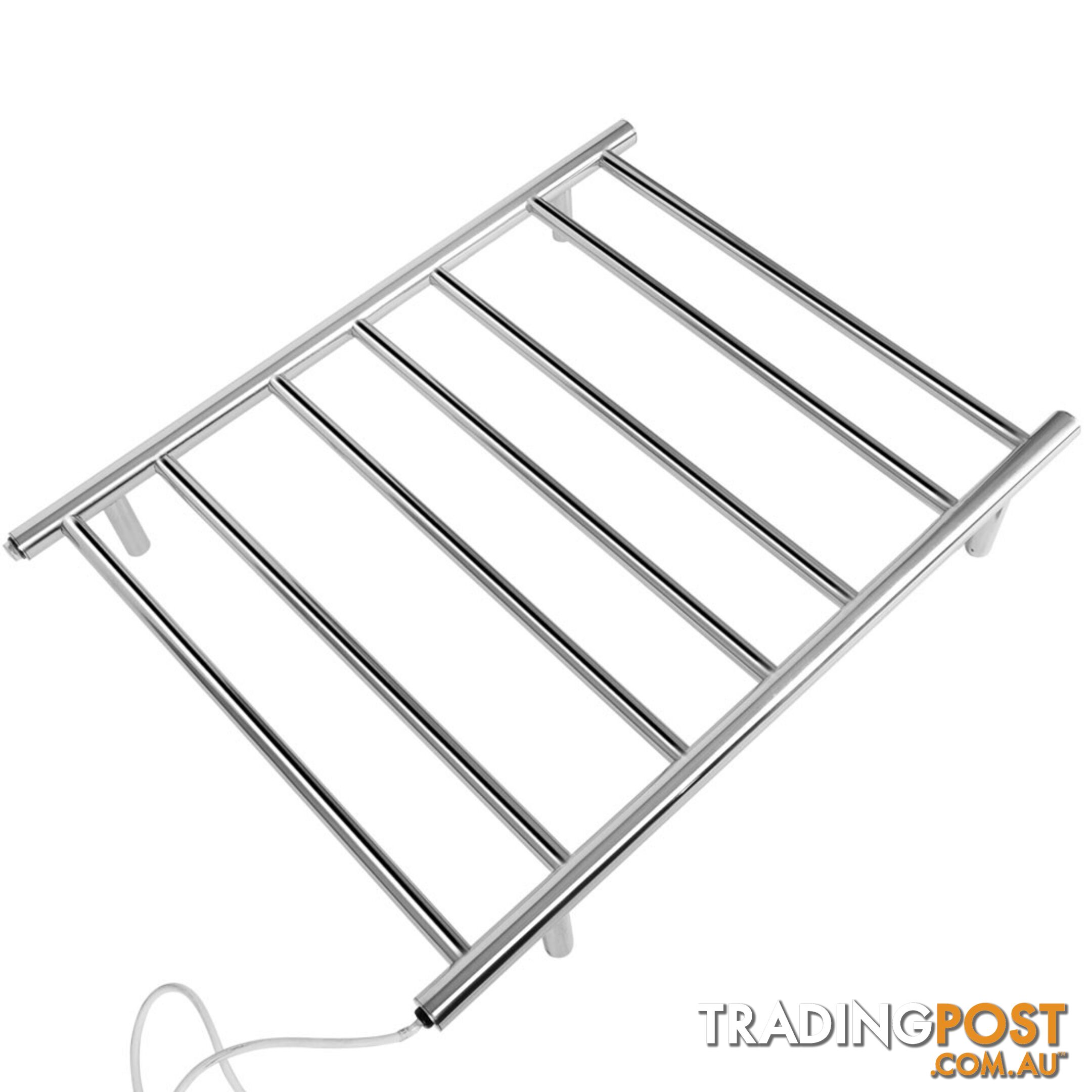 Electric Heated Towel Rack Warmer Rail Bar Bathroom