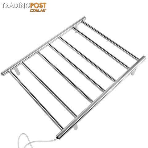 Electric Heated Towel Rack Warmer Rail Bar Bathroom