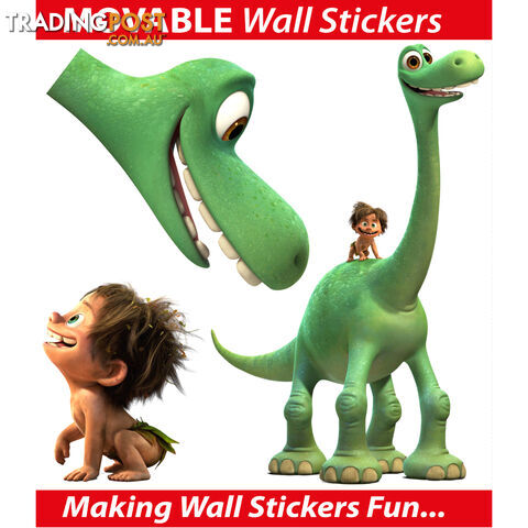 10 X The Good Dinosaur MOVABLE and Reusable Toy box - Wall Stickers