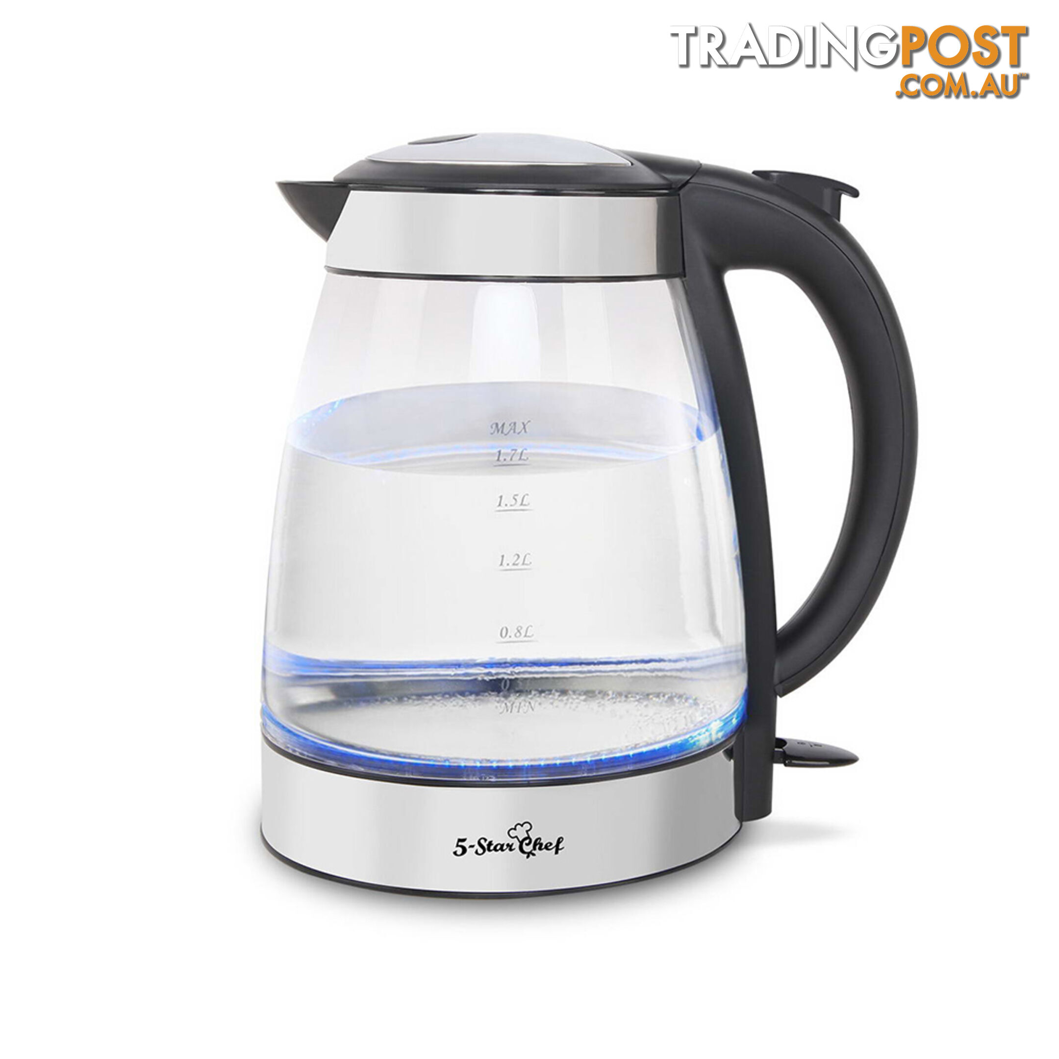 LED Cordless Glass Kettle _ 1.7L