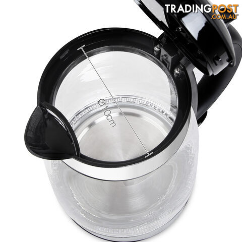 LED Cordless Glass Kettle _ 1.7L