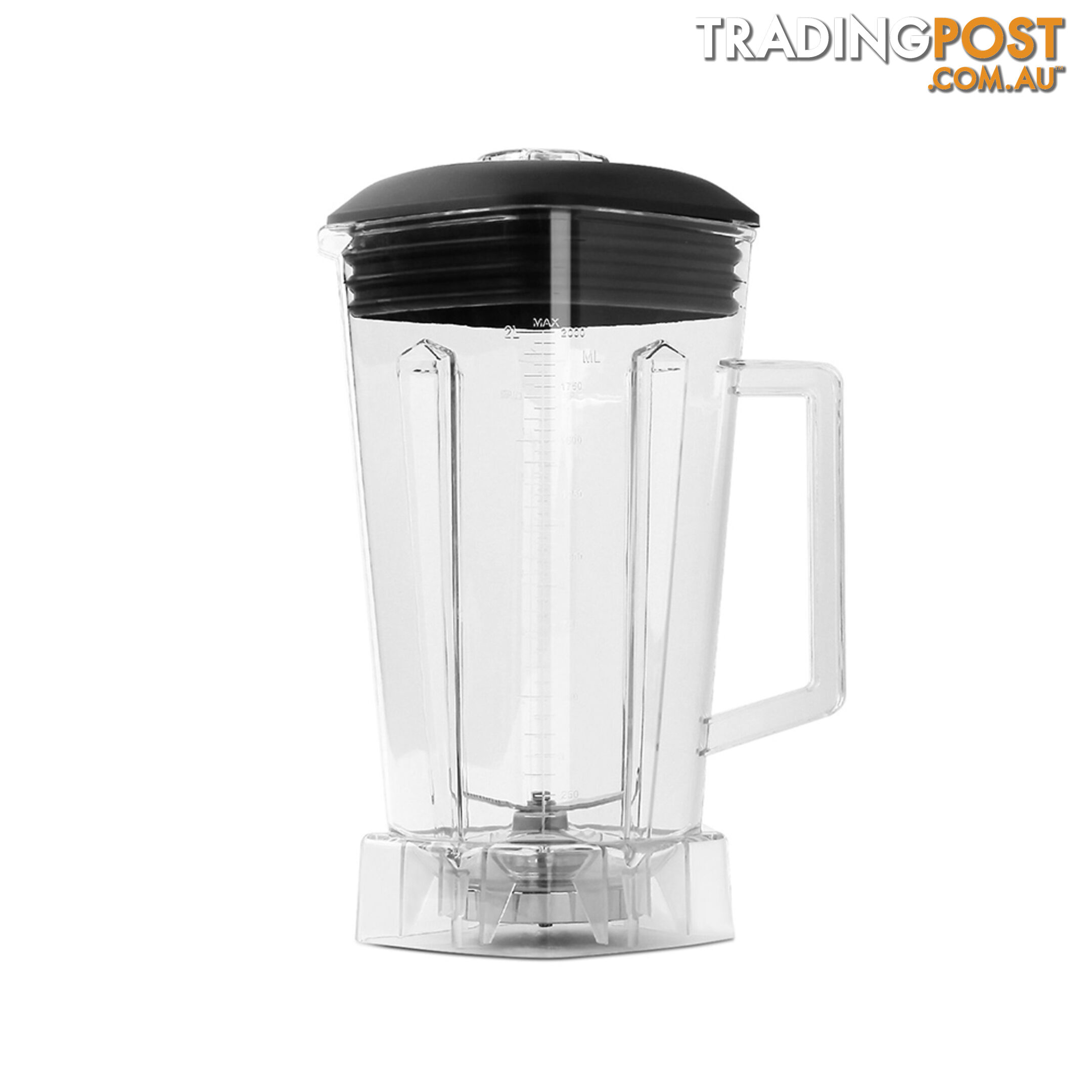 2-in-1 Food Processor & Blender 2L - Red