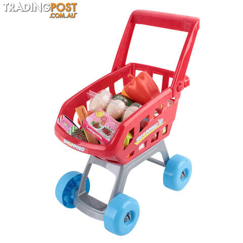 Supermarket Pretend Play Set Red White