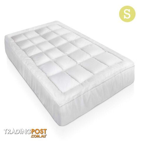 Bamboo Pillowtop Mattress Topper 5cm - Single