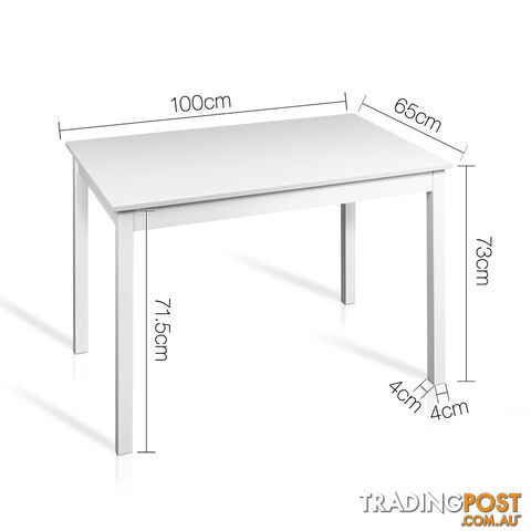 5PC Solid Pine Dining Set - photo 2 of 7