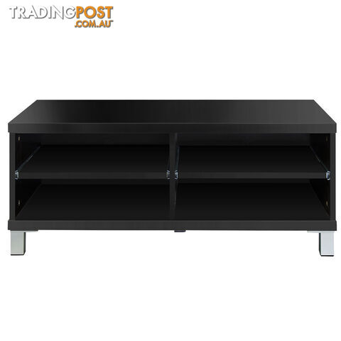 TV Stand Entertainment Unit Lowline Cabinet Drawer Black
