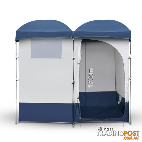 Weisshorn Camping Shower Tent - Double