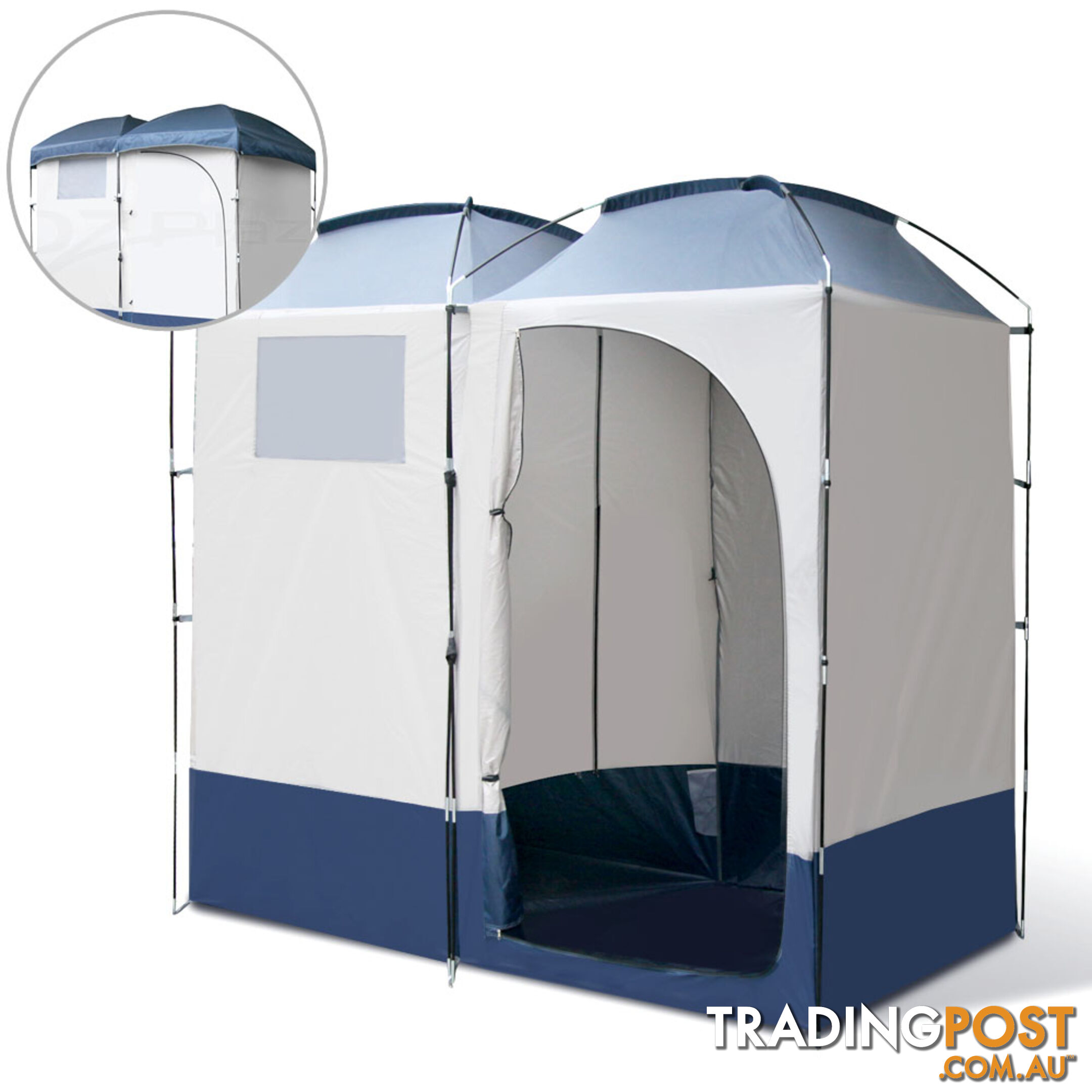 Weisshorn Camping Shower Tent - Double