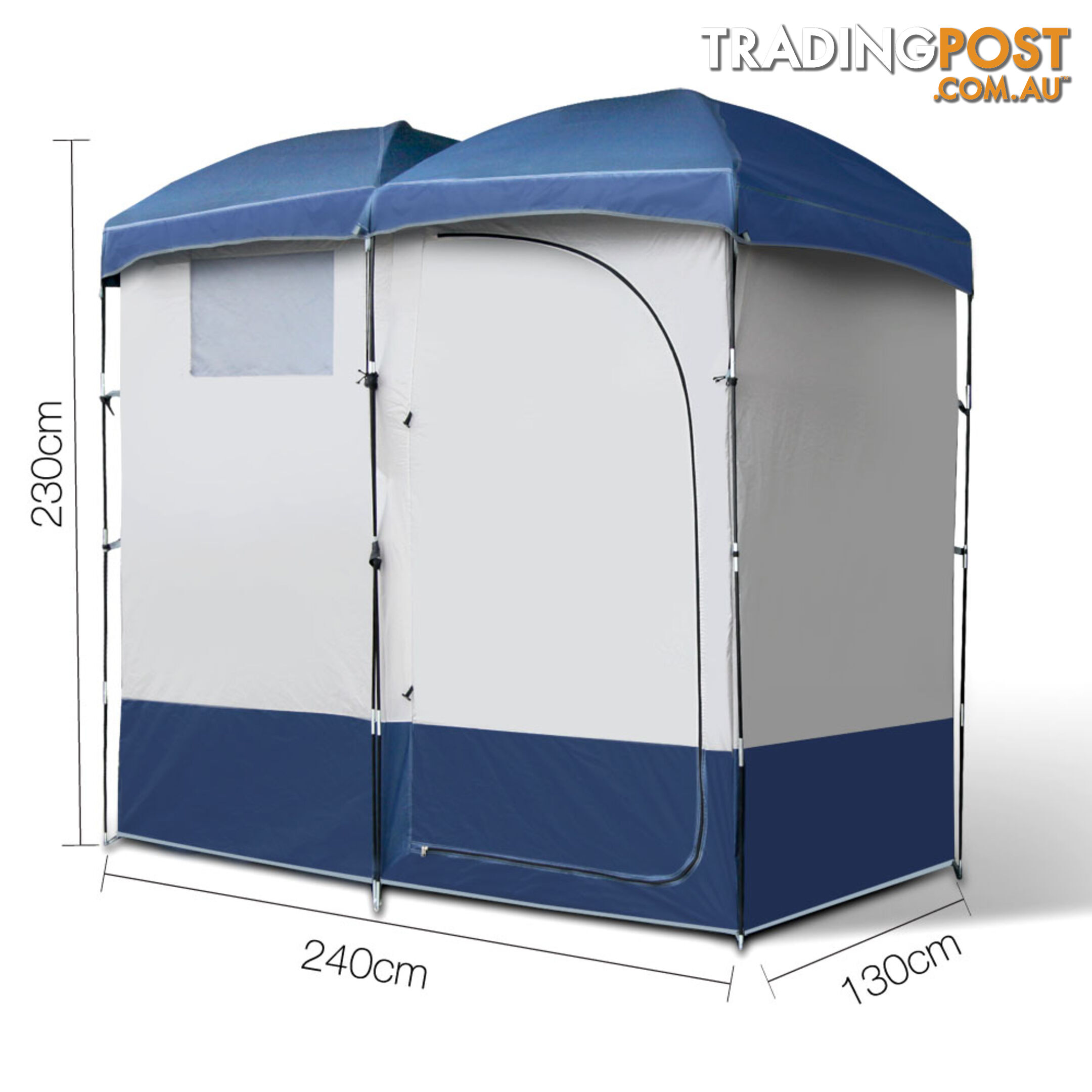 Weisshorn Camping Shower Tent - Double