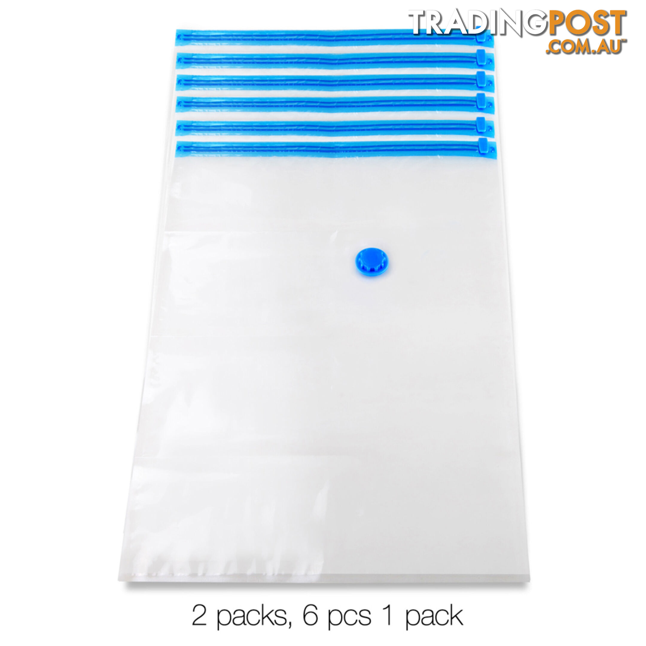 Set of 12 Vaccuum Storage Bags 50 x 70cm