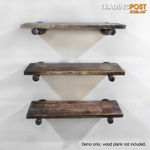 Set of 10 Rustic Vintage Bracket Mount 8" - photo 4 of 7