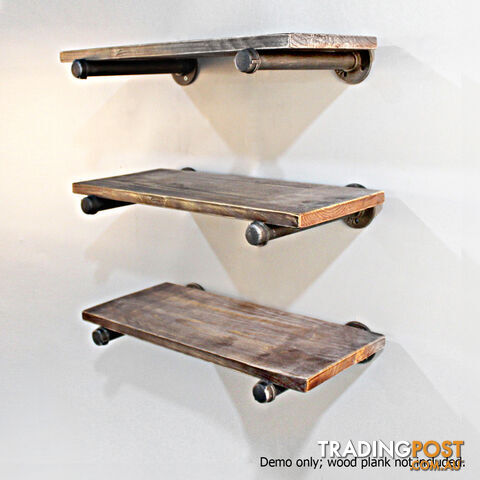 Set of 10 Rustic Vintage Bracket Mount 8" - photo 3 of 7