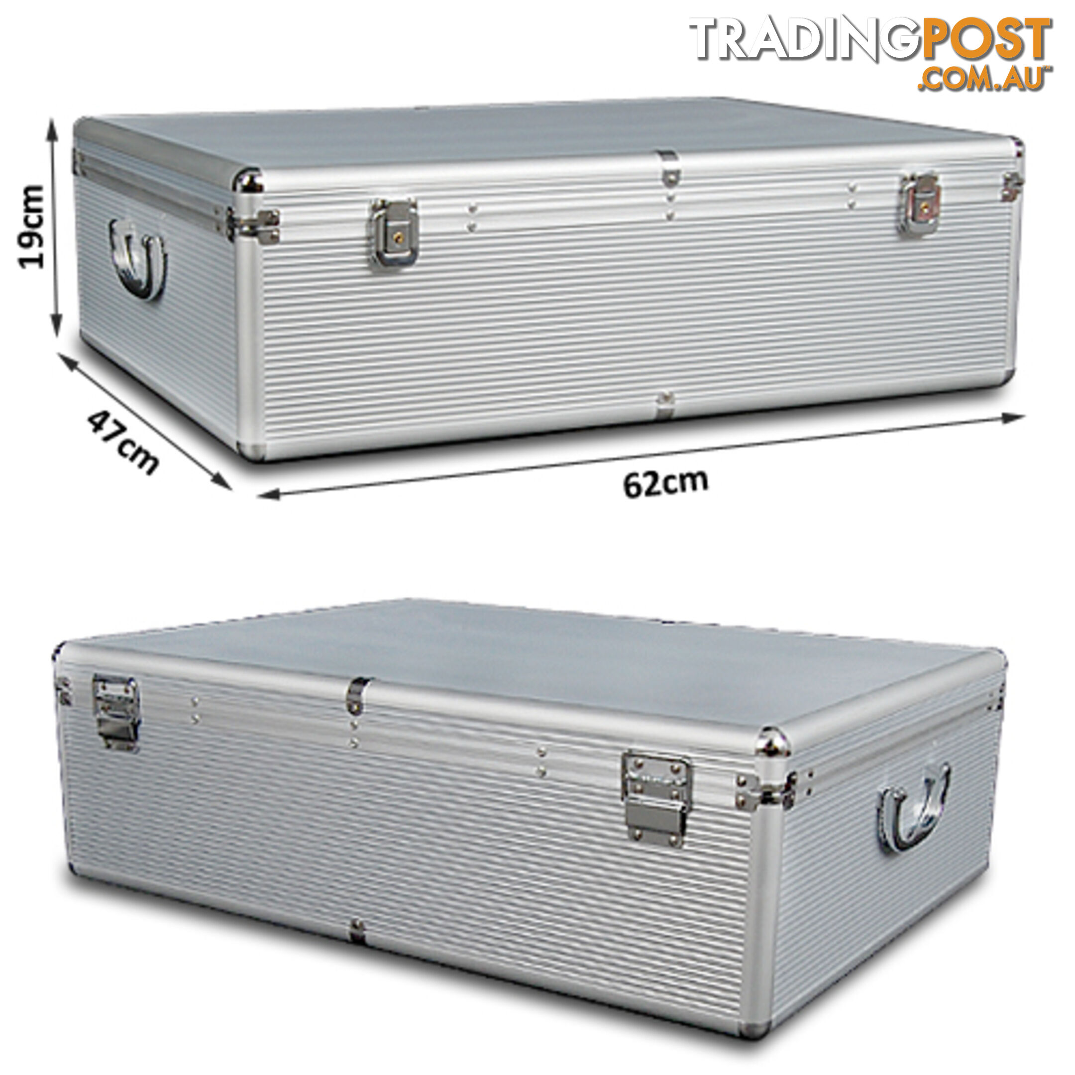 Aluminium CD DVD Bluray Storage Case Box 1000 Discs SL