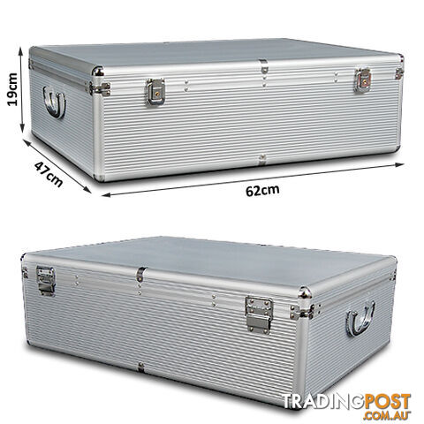 Aluminium CD DVD Bluray Storage Case Box 1000 Discs SL