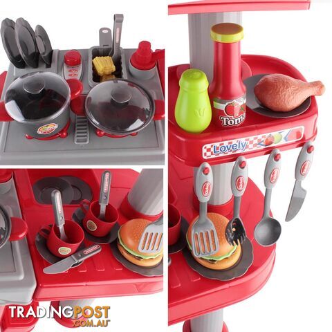 Kitchen Pretend Play Set Red - photo 4 of 7