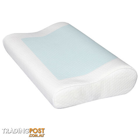 Set of 2 Cool Gel Top Memory Foam Pillow