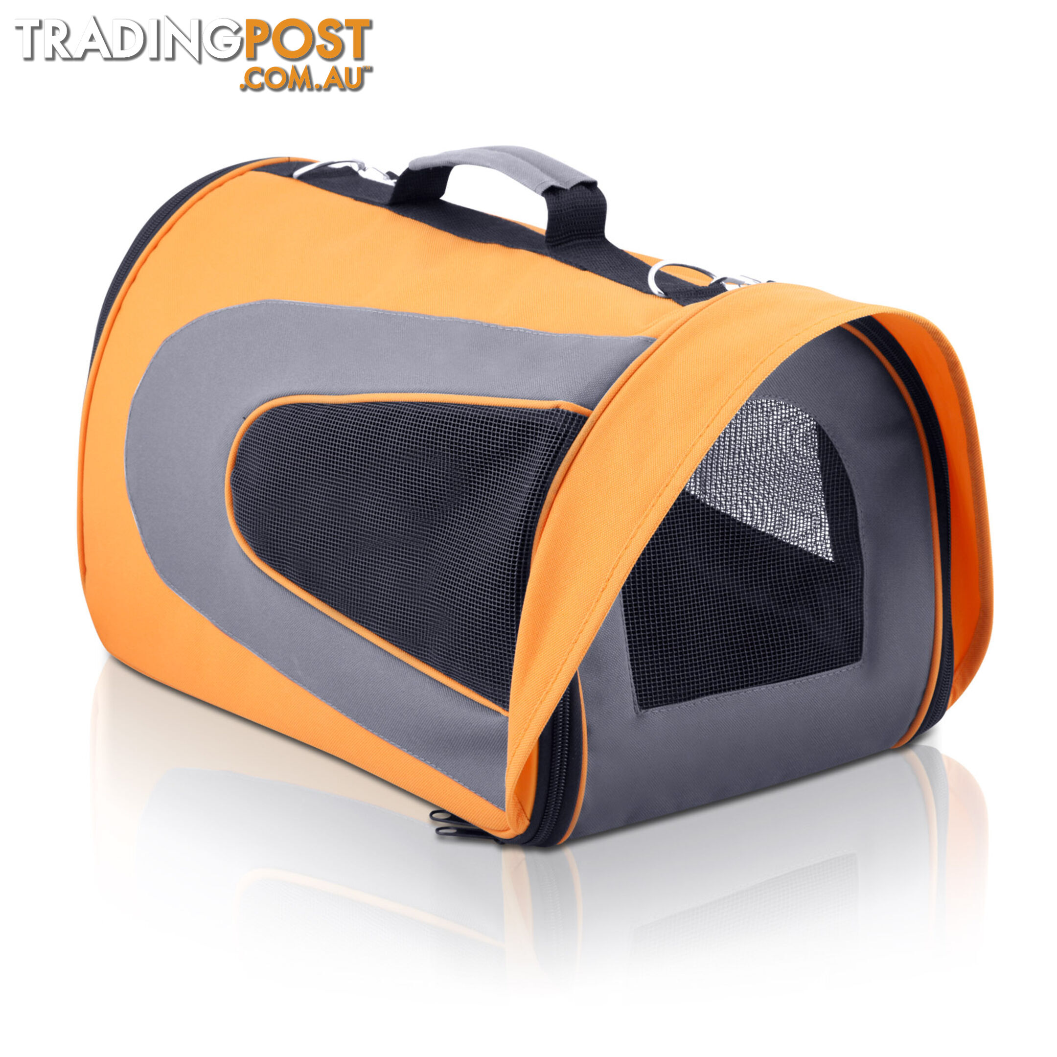 Pet Dog Cat Carrier Travel Bag Large Orange