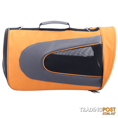 Pet Dog Cat Carrier Travel Bag Large Orange