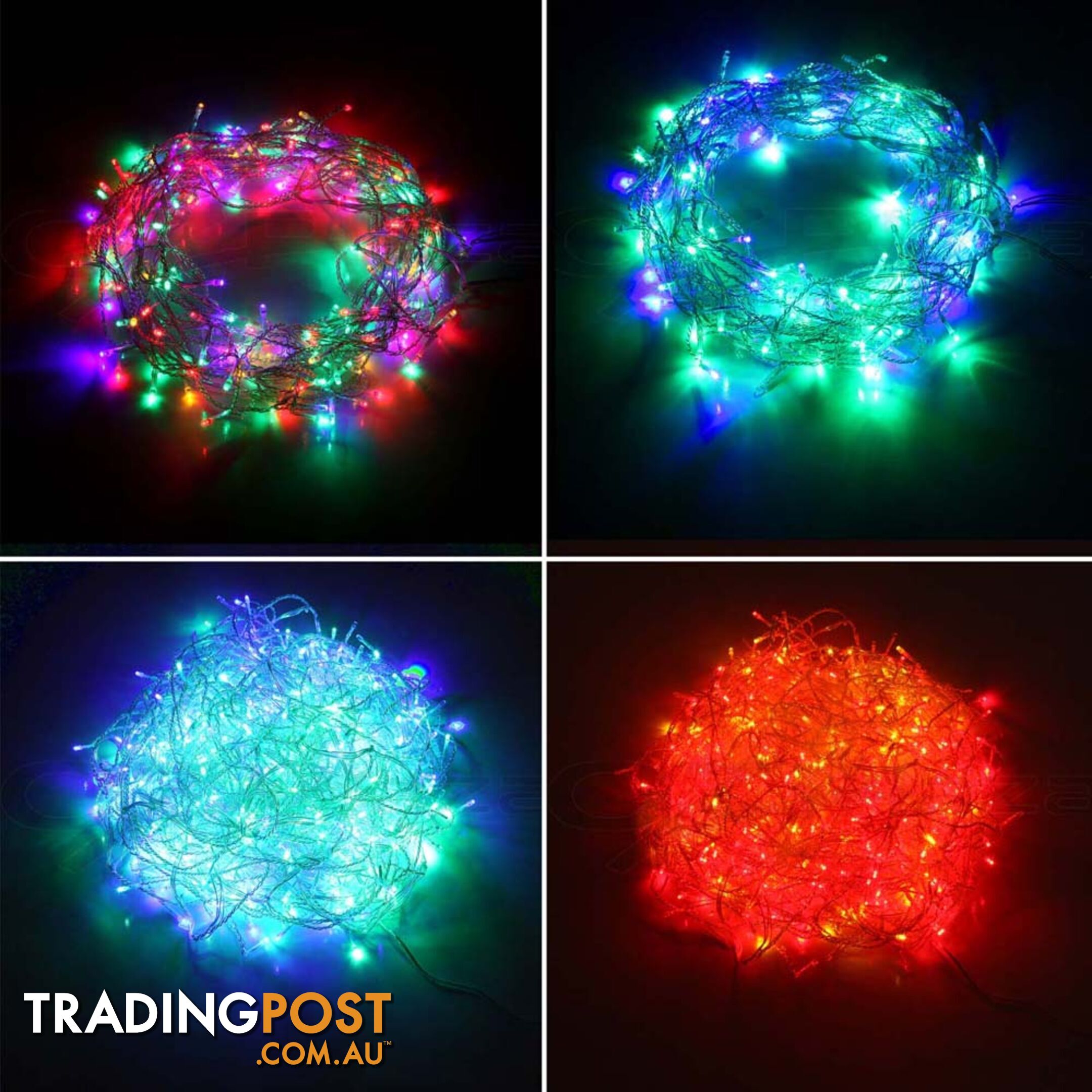 500 LED Christmas String Lights Multi Colour