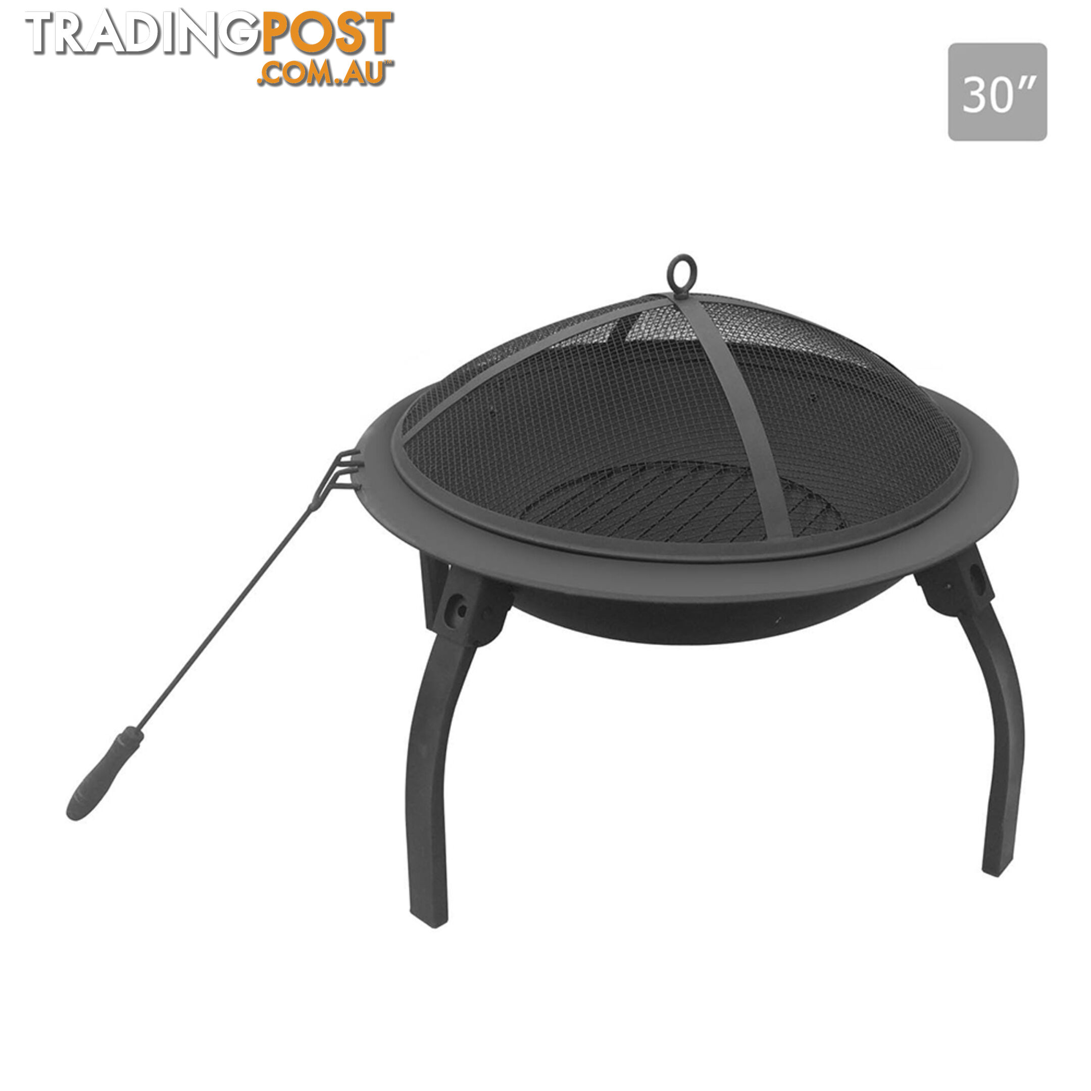 30 Inch Portable Fire Pit