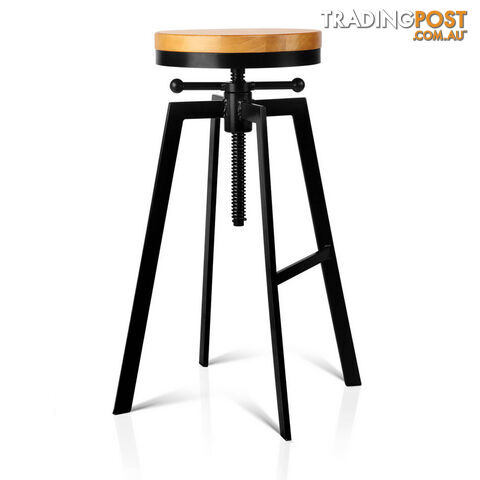 Adjustable Height Industrial Stool