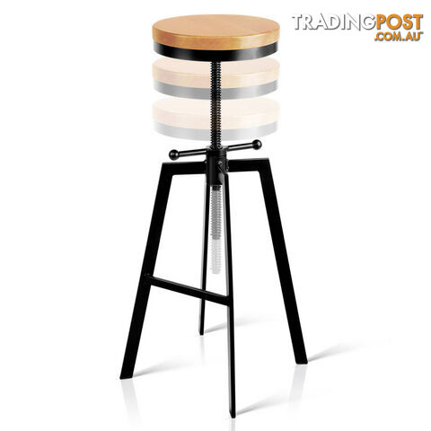 Adjustable Height Industrial Stool