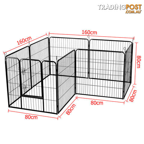 8 Panels Pet Dog Exercise Playpen