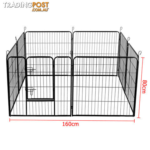 8 Panels Pet Dog Exercise Playpen