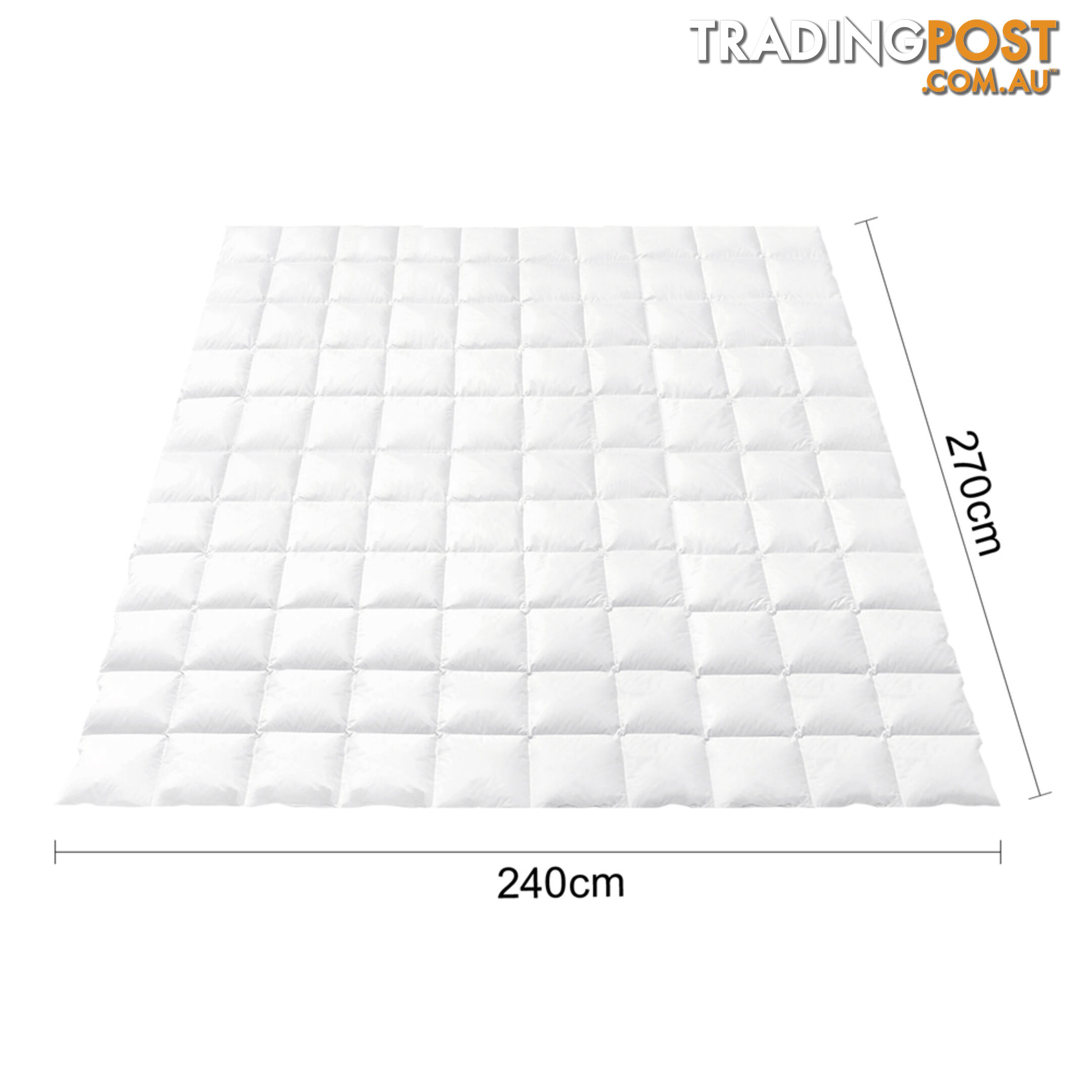 Goose Feather Down Quilt  - Super King