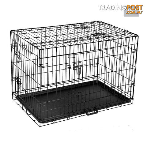 Metal Collapsible Dog Cage 36IN