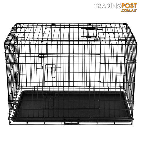 Metal Collapsible Dog Cage 36IN