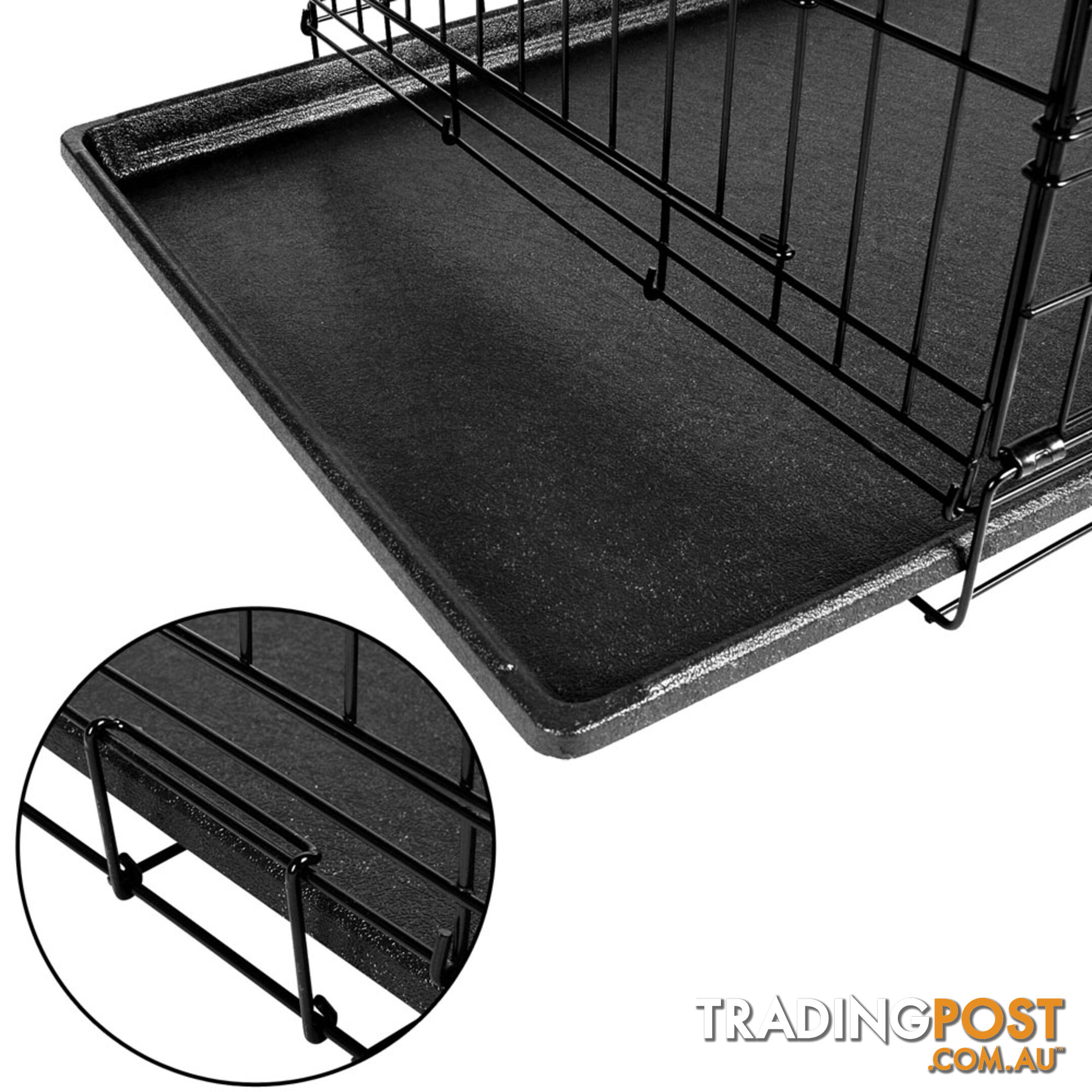 Metal Collapsible Dog Cage 36IN