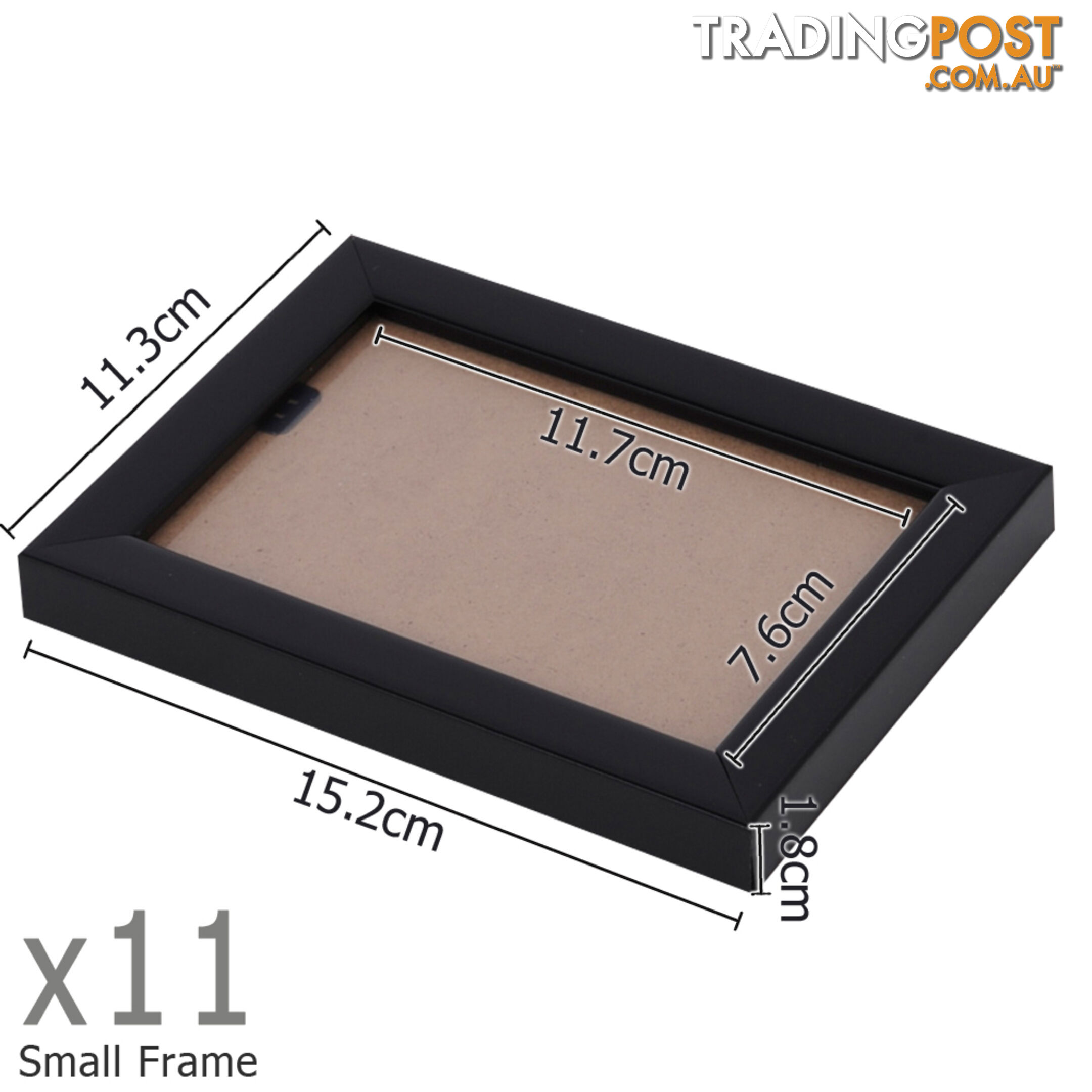 23 pcs Photo Frames Set Wall Black