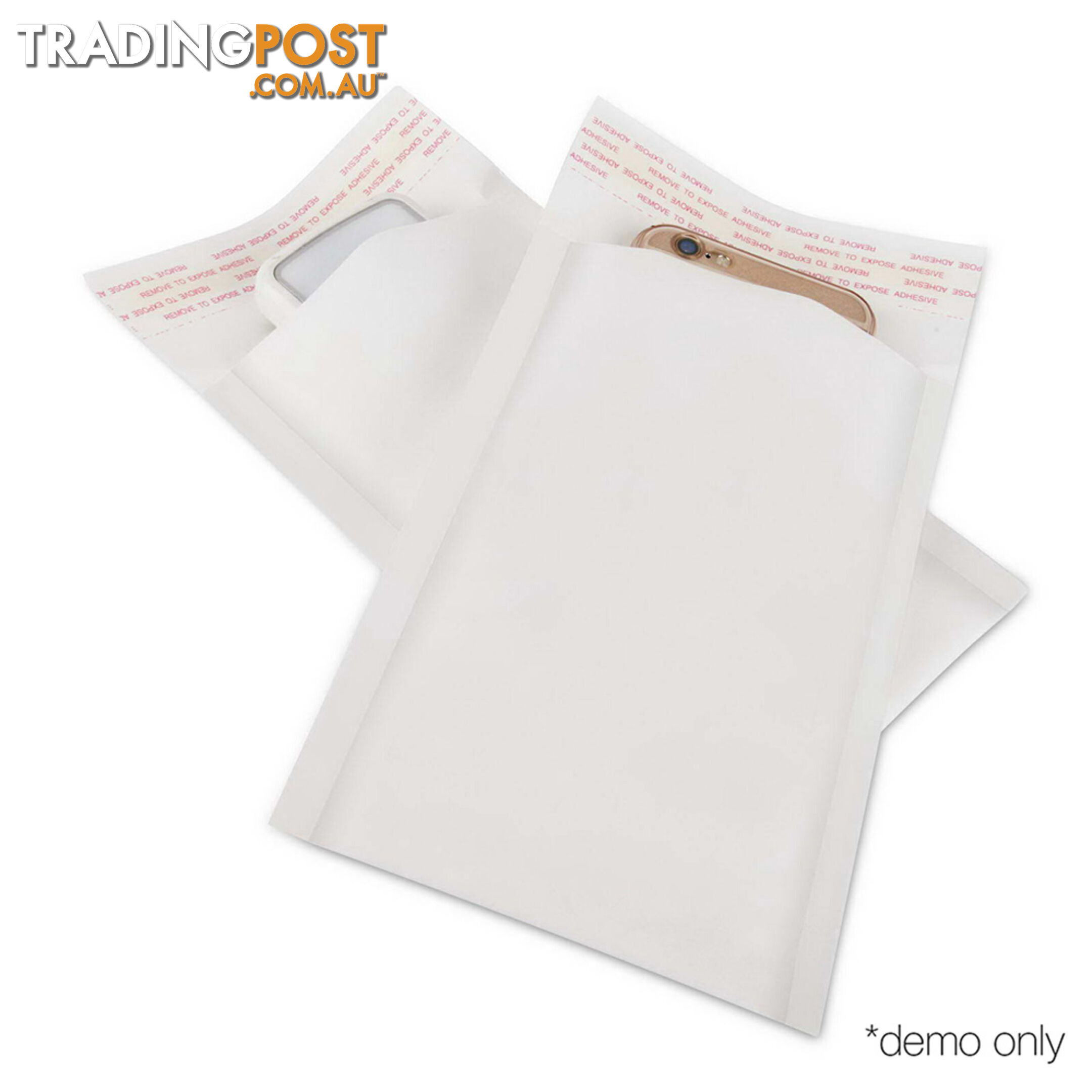 Set of 100 Bubble Padded Mailer Bag - 100mm x 180mm